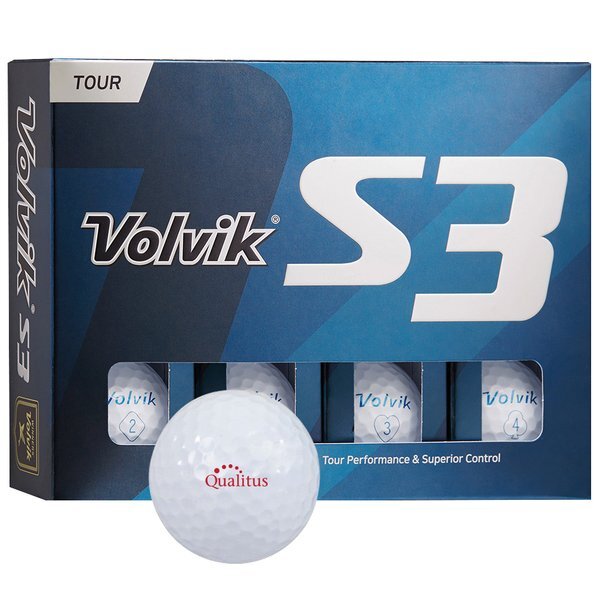 Volvik® S3 Urethane, 12 Ball Box