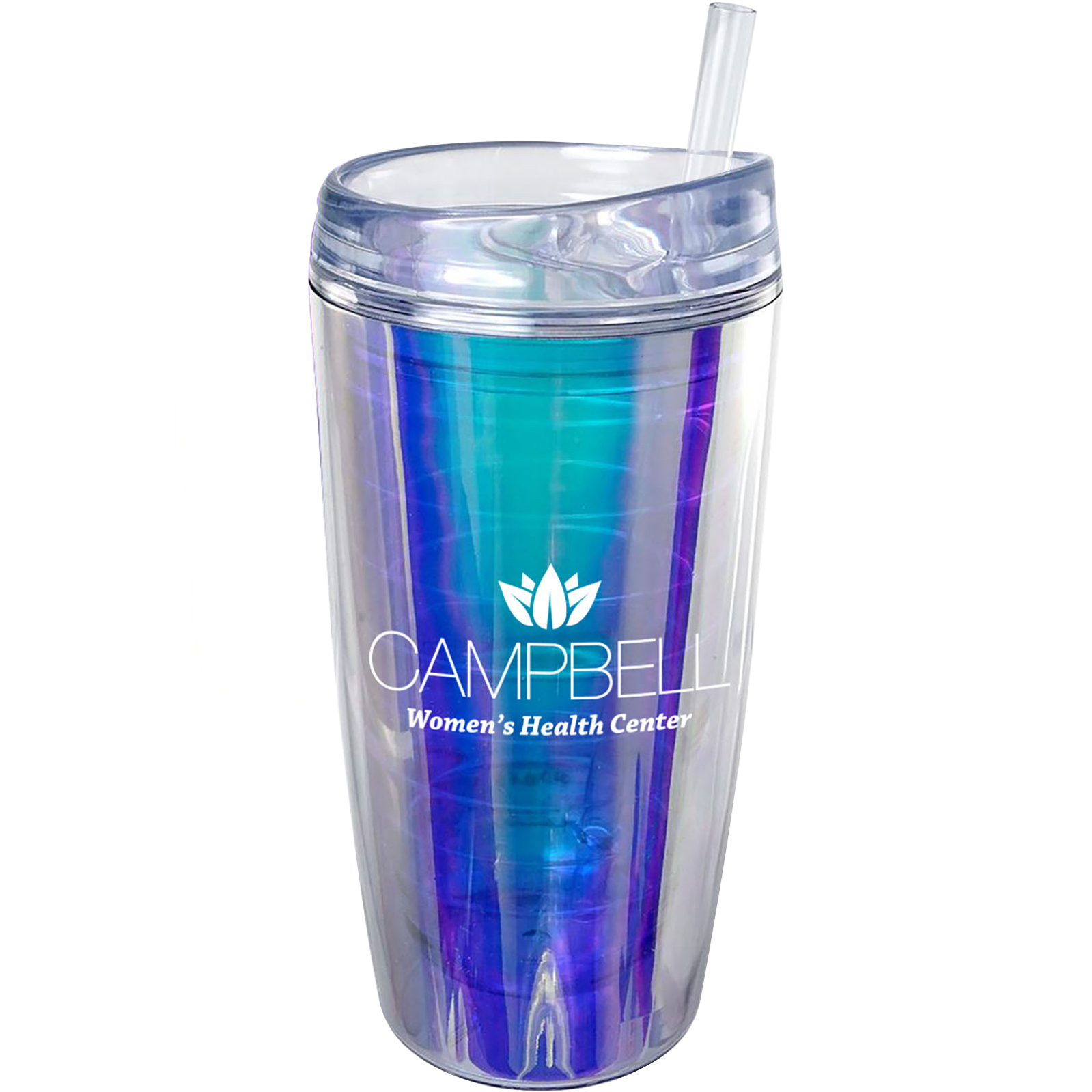 Evelyn Glass Tumbler with Handle 32oz