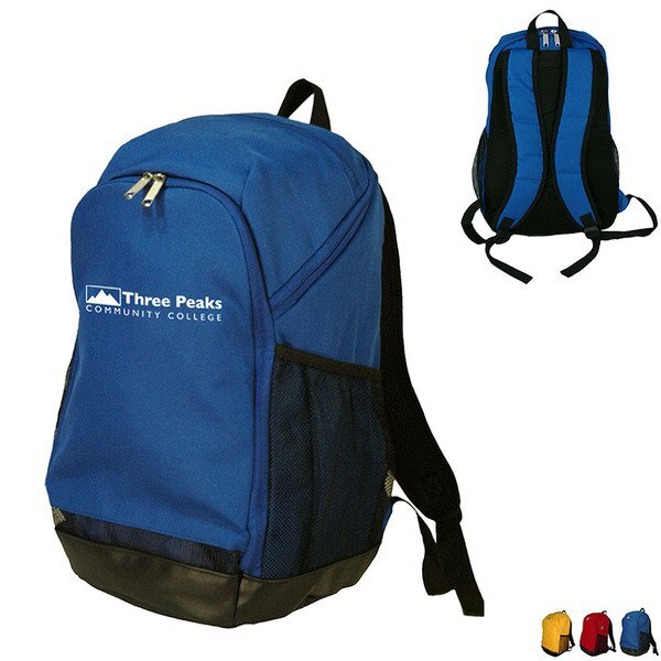 Padded Polyester Multi Pocket Hiker's Backpack