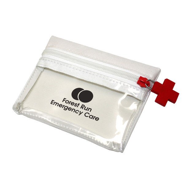 Small Zippered Nylon Medical Pouch