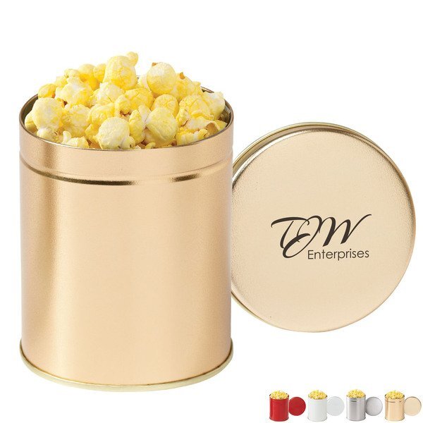 Gourmet Butter Popcorn Tin, Quart