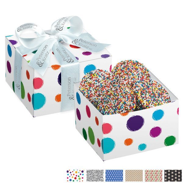 Chocolate Covered Oreo® 5 Piece Gift Box with Rainbow Nonpareil Sprinkles