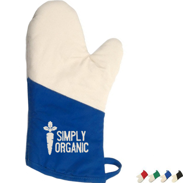 Promotional Quilted Cotton Canvas Oven Mitts, Household
