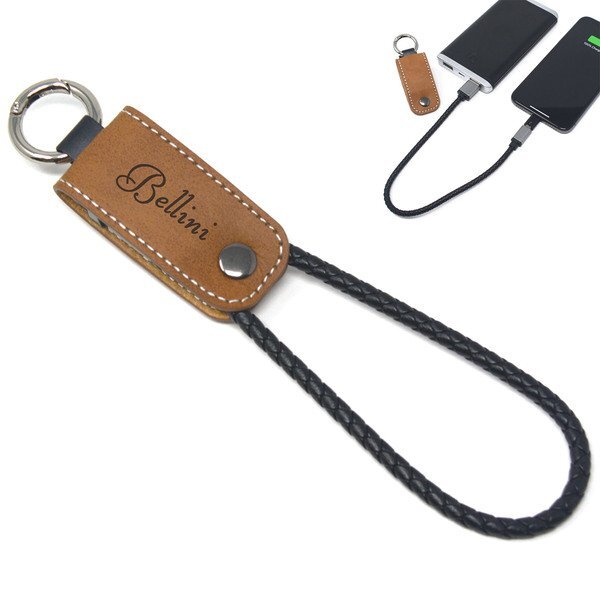 Style Leather Woven Charging Cable Set