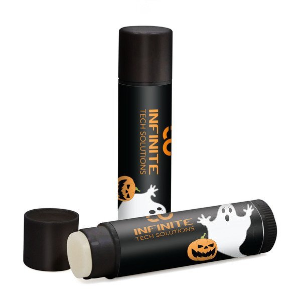 Halloween Lip Balm in Black Tube, SPF 15