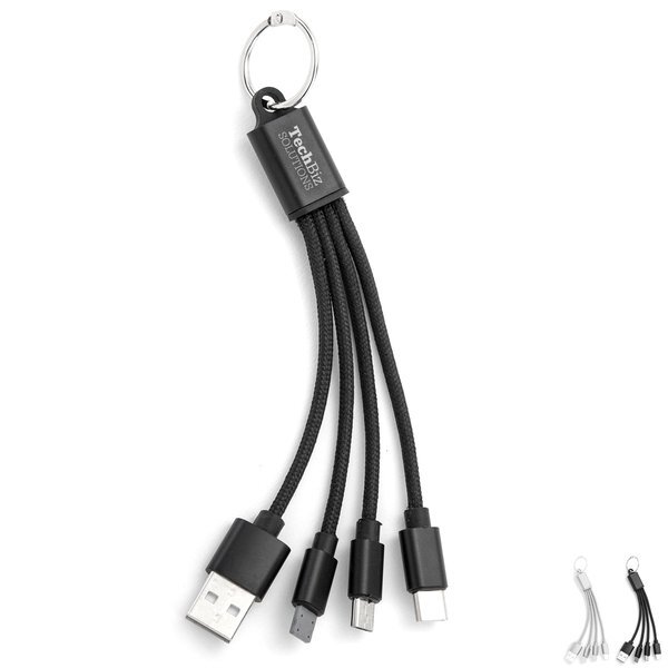 Keychain 3-in-1 Charging Cable