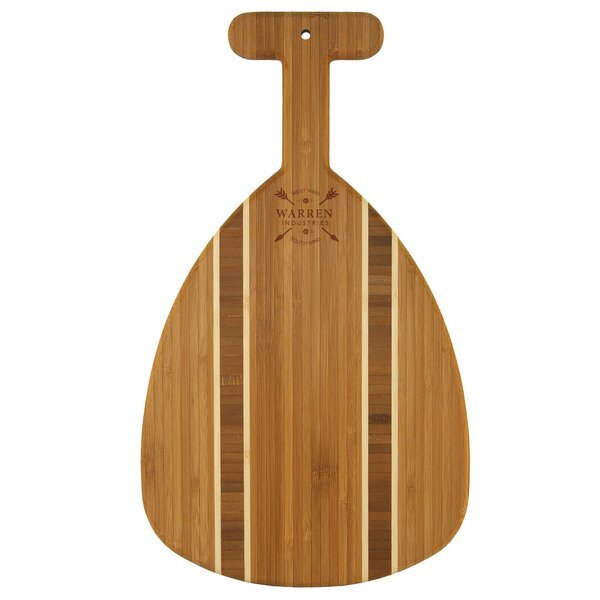 Outrigger Paddle Bamboo Cutting & Serving Board