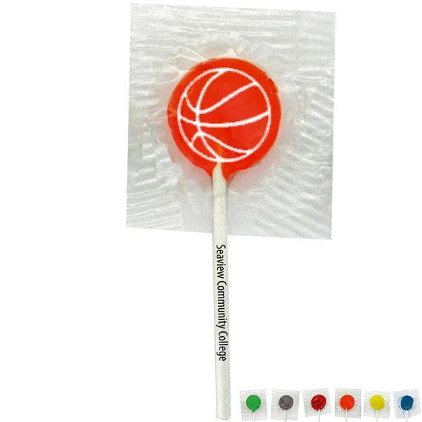 Basketball Design, Custom Lollipops