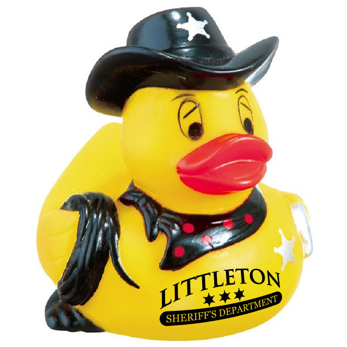 12 Pieces Fun Express Law Enforcement Police Sheriff Rubber Ducks