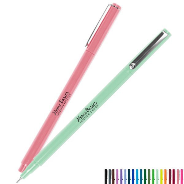 Le Pen Capped Micro-Fine Color-Ink Pen