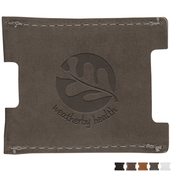 Jagger Leather Credit Card Sleeve