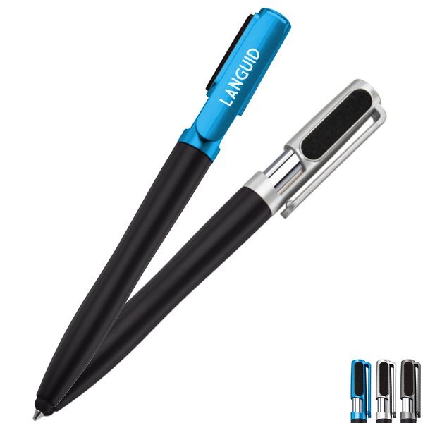 Delano Multi-Function Stylus Pen, Highlighter, Phone Stand, & Screen Cleaner