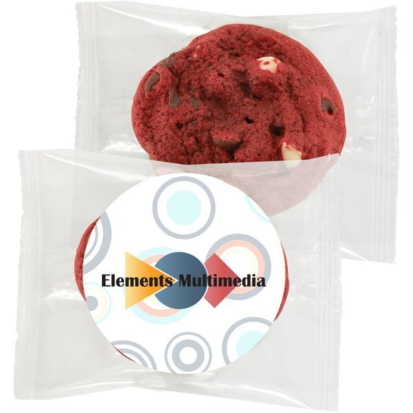 Gourmet Red Velvet Cookie, Individually Wrapped