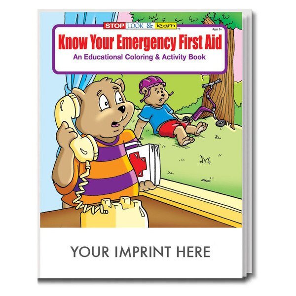Know Your Emergency First Aid Coloring & Activity Book