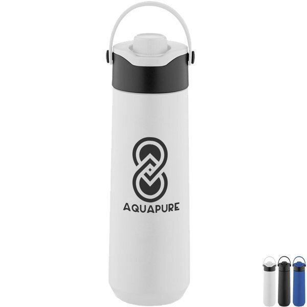 Nantucket Stainless Steel Vacuum Insulated Water Bottle, 24oz.