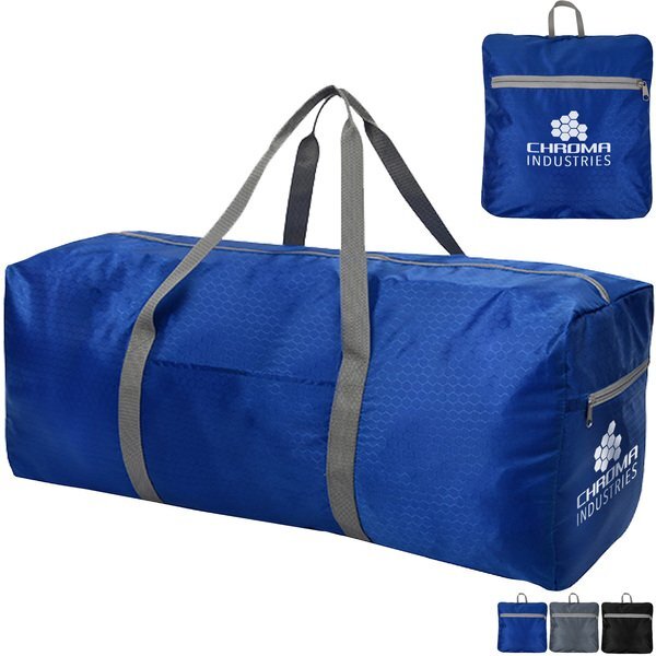 Frequent Flyer Foldable Polyester Duffel Bag