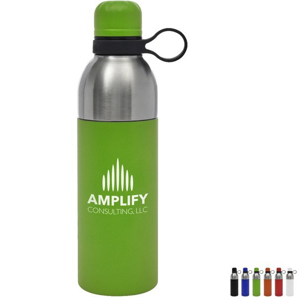 Maxwell Easy Clean Stainless Steel Bottle, 18oz. - CLOSEOUT!