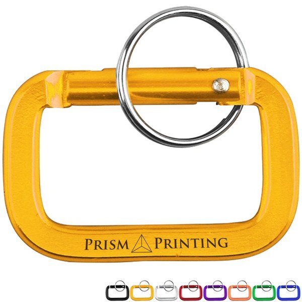 Square Carabiner Key Ring