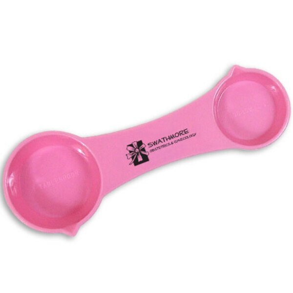 Double End Measuring Spoon, Pink