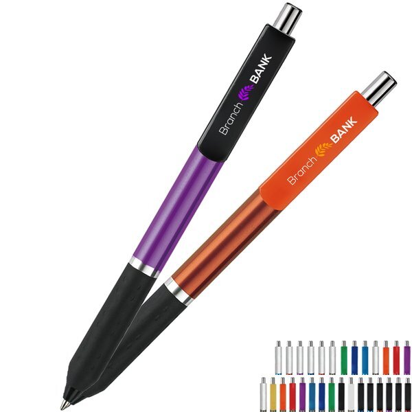 Alamo Shine Retractable Pen w/ Full Color XL Clip
