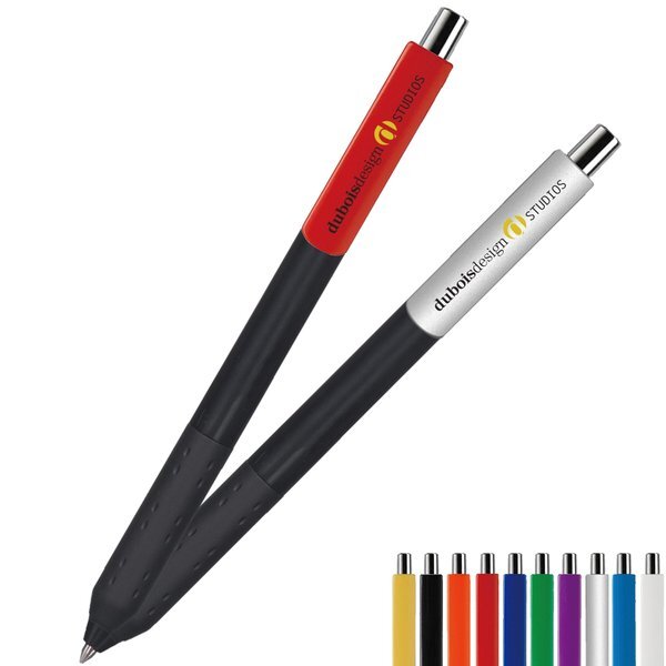 Alamo Color Clip Retractable Gel Pen w/ Full Color XL Clip