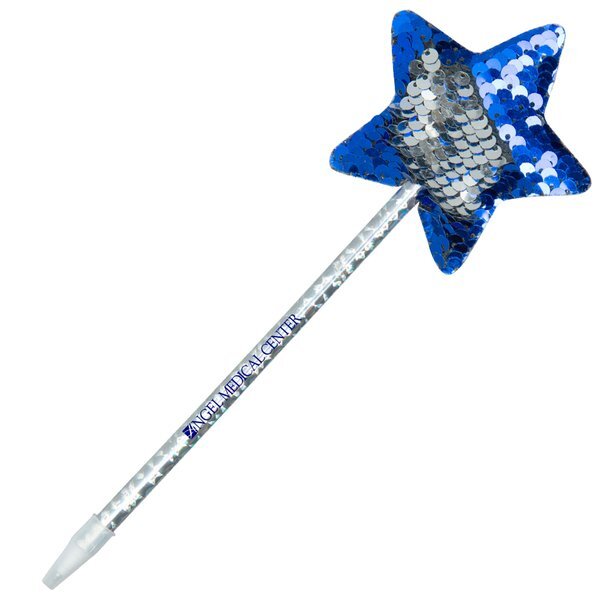 Reversible Sequin Star Pen