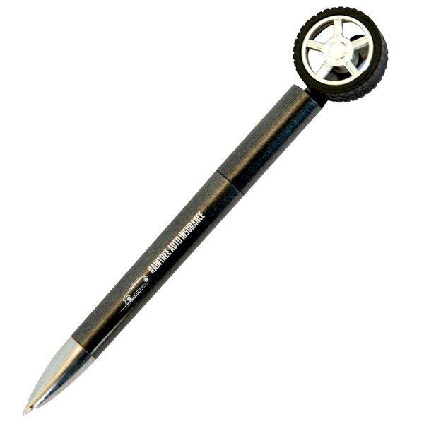 Tire Ballpoint Clicker Pen