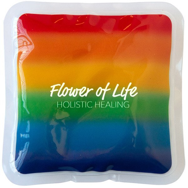Rainbow Square Gel Beads Hot & Cold Pack
