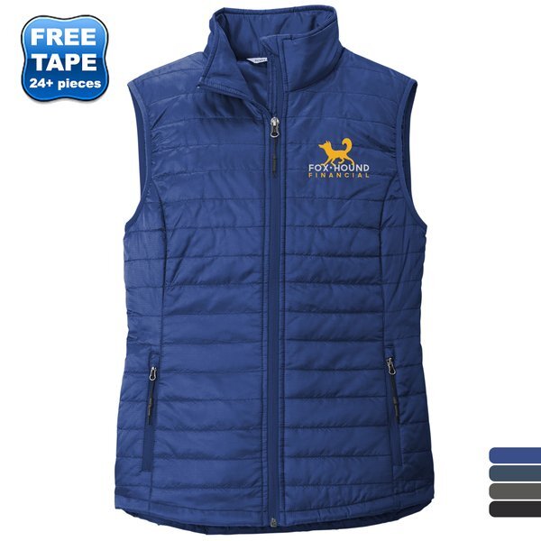 Port Authority® Packable Polyester Ladies' Puffy Vest