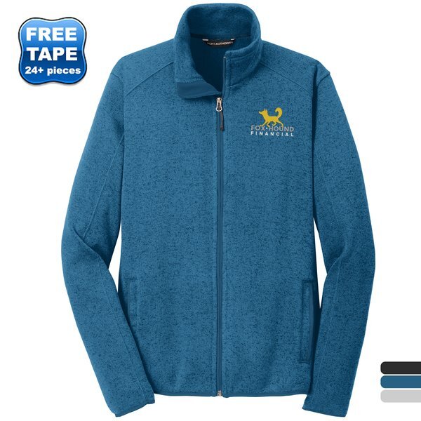 Port Authority® Sweater Fleece Men's Jacket