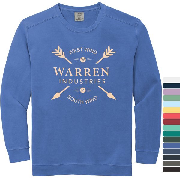 Comfort Colors® Ring Spun Cotton/Poly Unisex Crewneck Sweatshirt