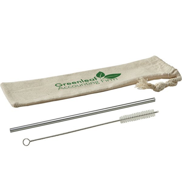 Reuse-it™ Stainless Steel Straw Kit w/ Pouch