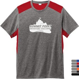 Sport-Tek® PosiCharge® Tri-Blend Wicking Men's Draft Tee Sport-Tek® PosiCharge® Tri-Blend Wicking Men's Draft Tee