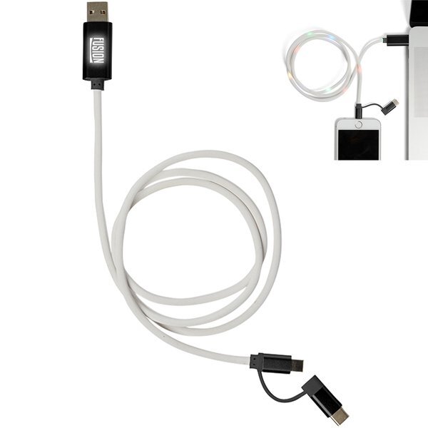 Light Up Your Logo XL Charging Cable