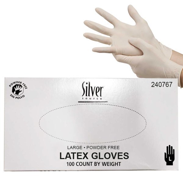 Latex Disposable Gloves, Box of 100 - IN STOCK Limited Quantity