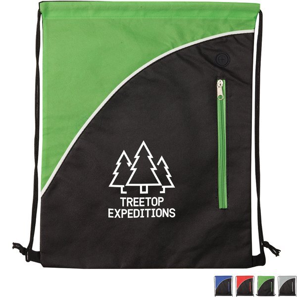 Summit Non-Woven Drawstring Backpack