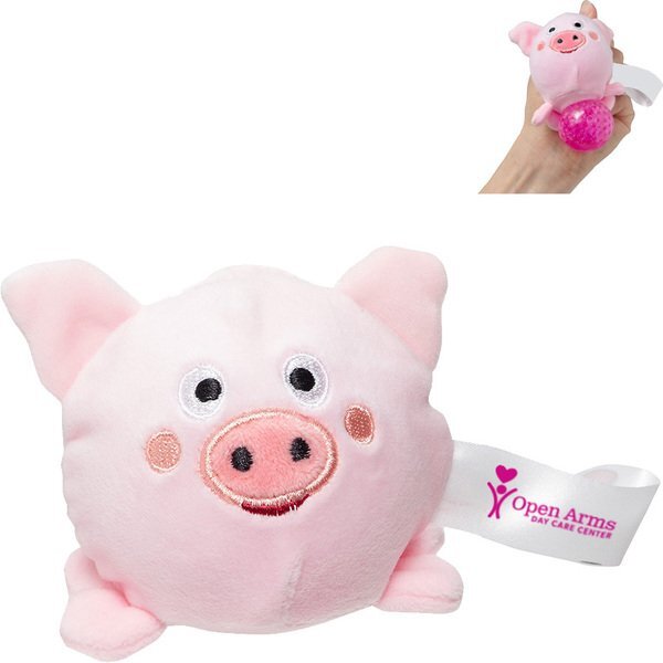 Pig Plush and Gel Stress Buster™
