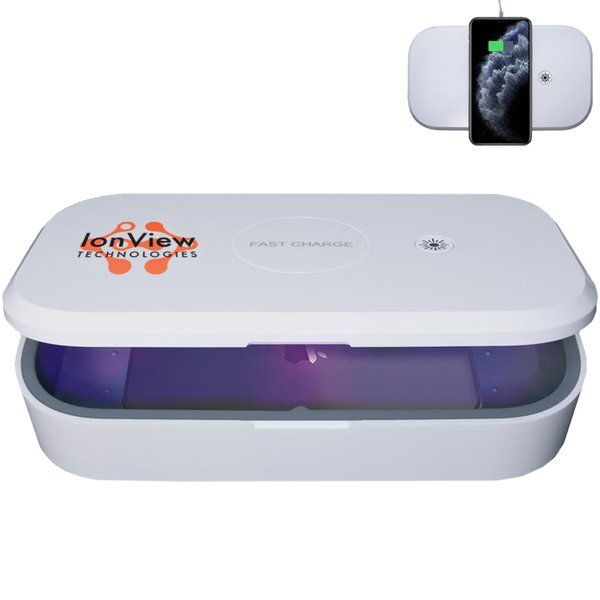 Ultraviolet Light Sterilizer Box w/ Wireless Charger