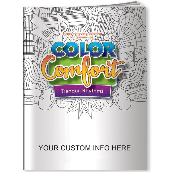 Color Comfort Tranquil Rhythms Adult Coloring Book