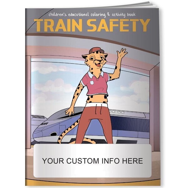 Train Safety Coloring Book