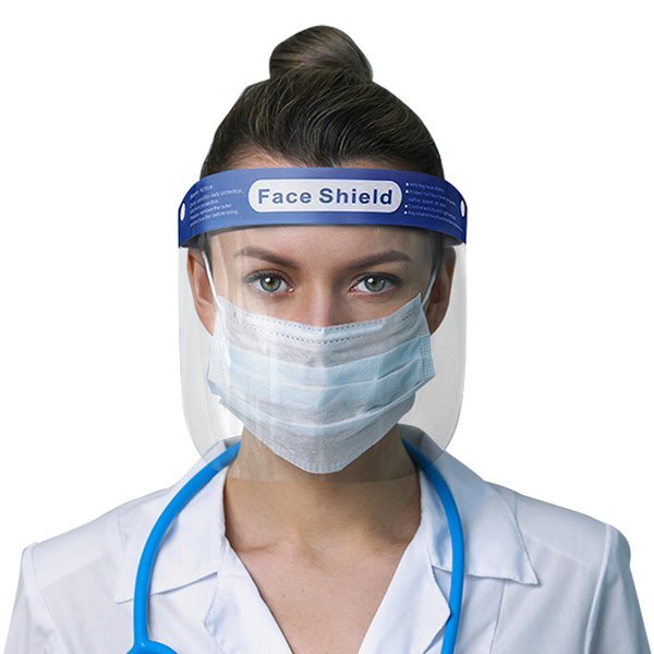 Protective Clear Face Shield - IN STOCK
