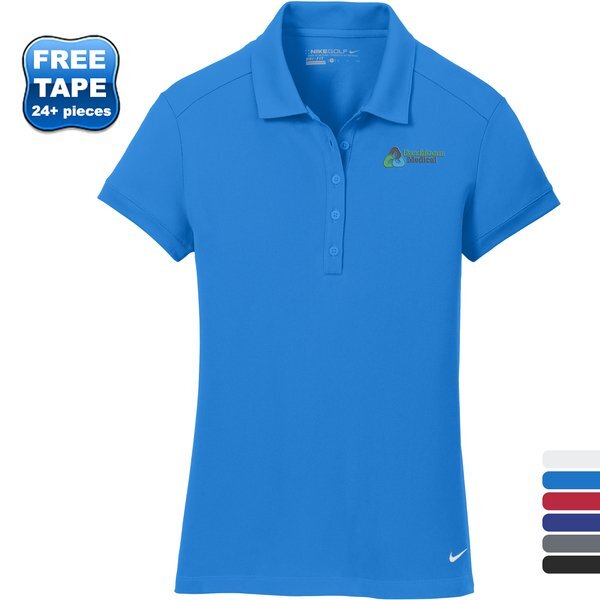 NIKE® Dri-FIT Solid Icon Pique Modern Fit Ladies' Polo