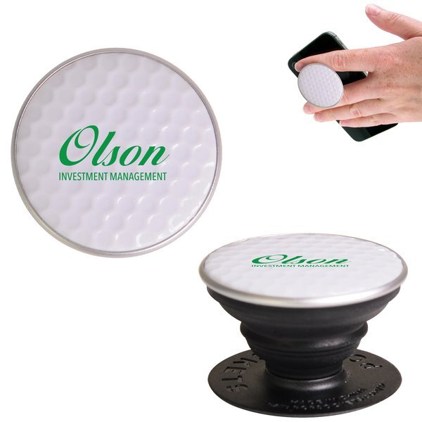 PopGrip Golf Ball Swappable PopSocket® Mobile Device Grip & Stand