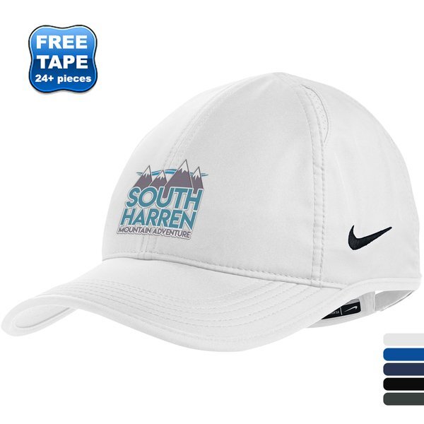NIKE® Featherlight Unstructured Dri-FIT Polyester Twill Cap