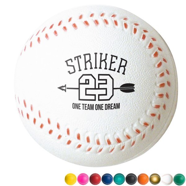Colorful Baseball Stress Reliever