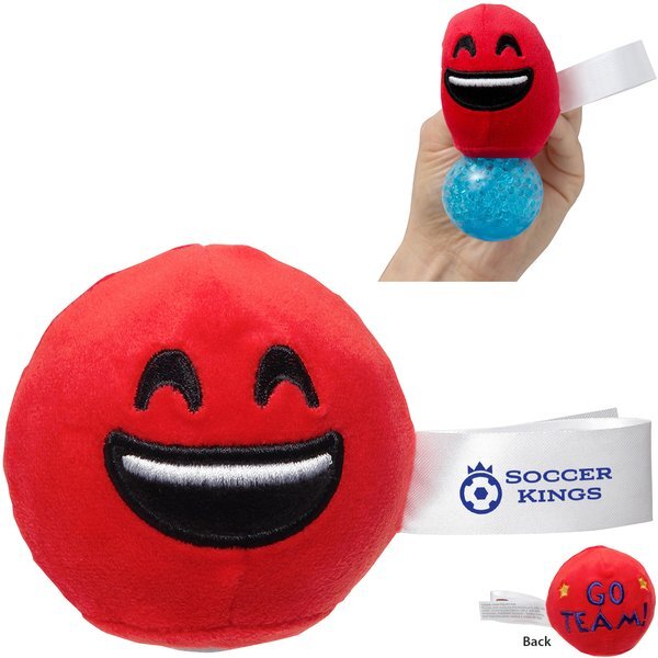 Go Team Smiley Face Plush and Gel Stress Buster™