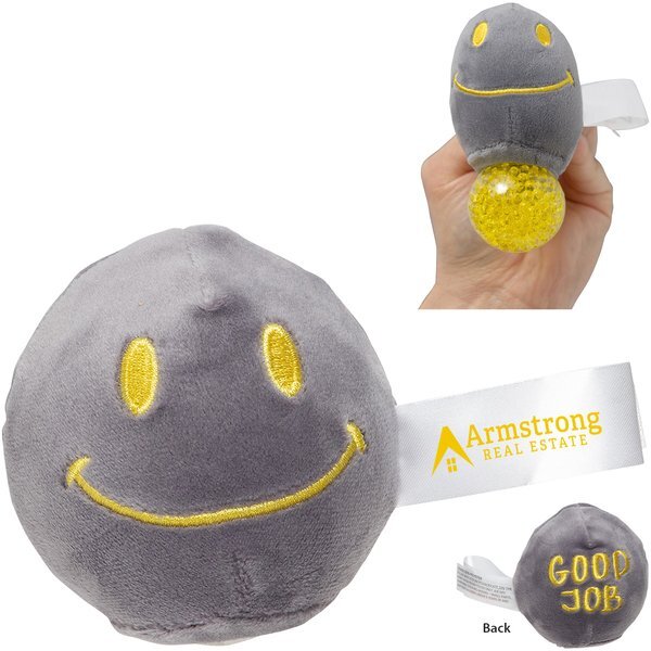 Good Job Smiley Face Plush and Gel Stress Buster™