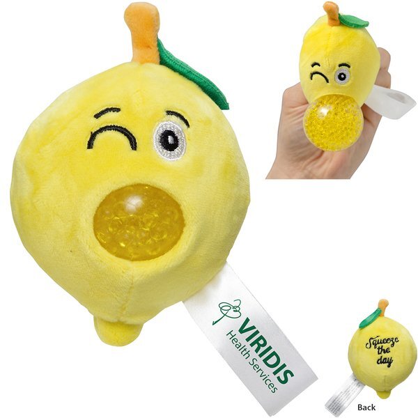 Lemon Squeeze the Day Plush and Gel Stress Buster™