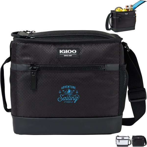 Igloo® Maddox Polyester 12-Can Cooler