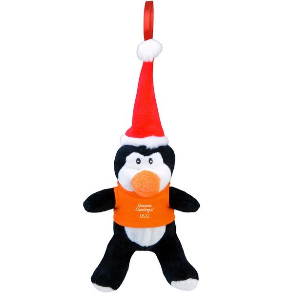 Chelsea Teddy Bear Co.™ Plush Penguin Holiday Ornament, 6"